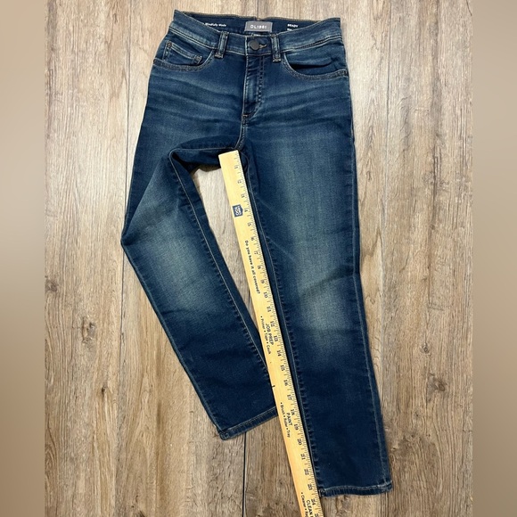 DL1961 Boys Brady Slim Jeans 8 Skinny Premium Denim Vibes Blue Med. Wash Stretch - Picture 9 of 12